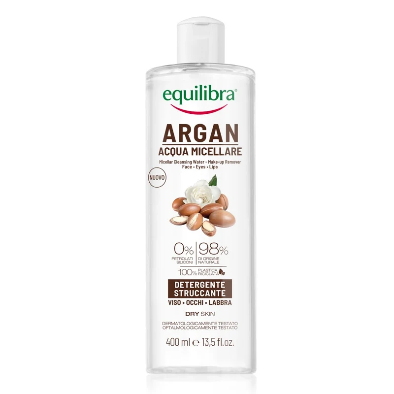 Equilibra Argan Acqua Micellare Detergente Struccante 400ml