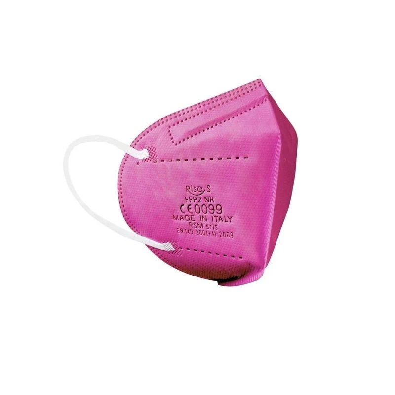 Mascherina FFP2 Rise Small colore fucsia 1 pezzo