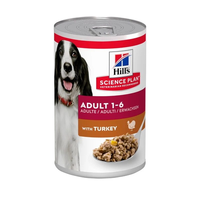 Hill's Science Plan Umido Cane Tacchino Lattina 370g