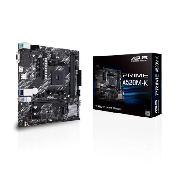 Asus prime a520m-k amd a520 socket am4 micro atx - 90MB1500-M0EAY0