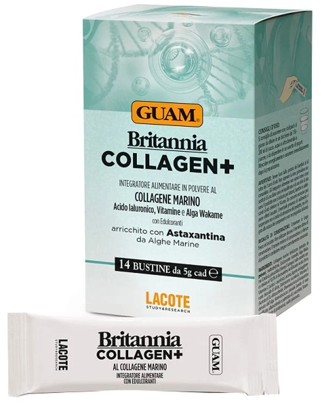 Guam Britannia Collagen+ per il trofismo della pelle 14 stick pack