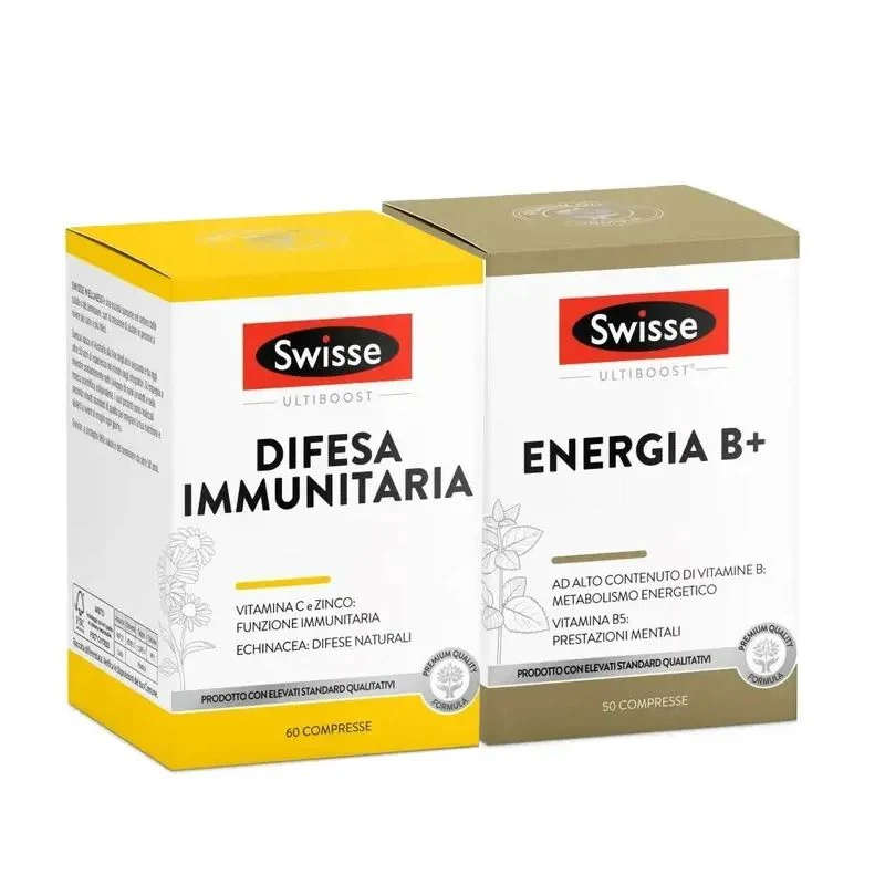 Swisse Ultiboost Bipack Difesa Immunitaria + Energia B+ 60 + 50 compresse