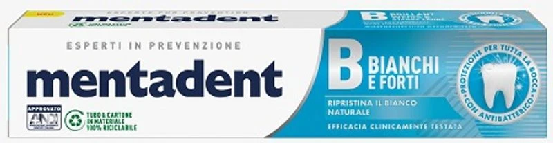 Mentadent Dentifricio Bianchi E Forti 75ml