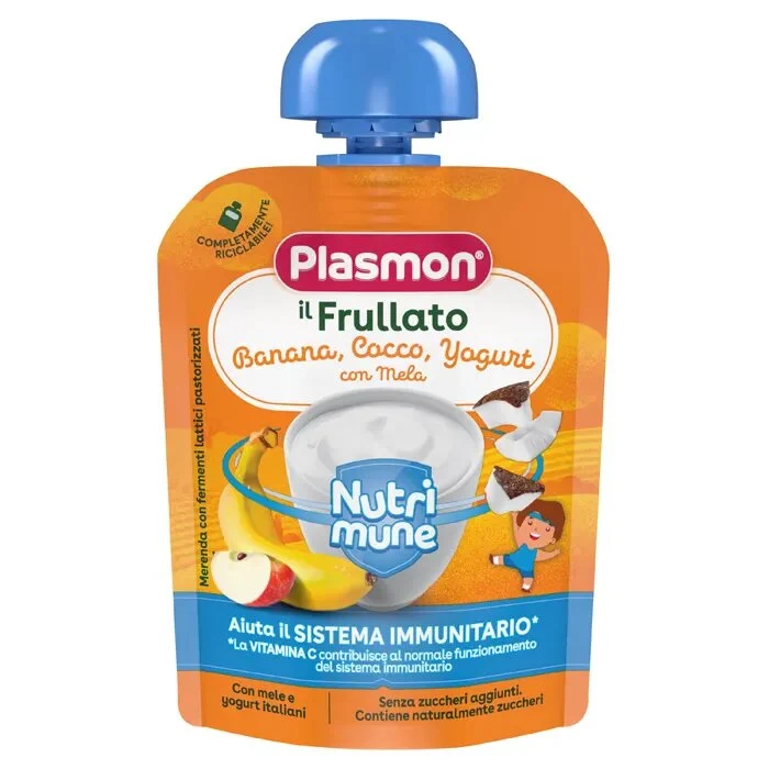 Plasmon Nutrimune Il Frullato Banana/Cocco/Yogurt