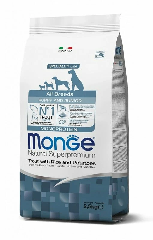 MONGE ALL BRE P/J TR R&P 2,5KG