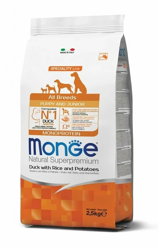 MONGE ALL BRE P/J AN R&P 2,5KG