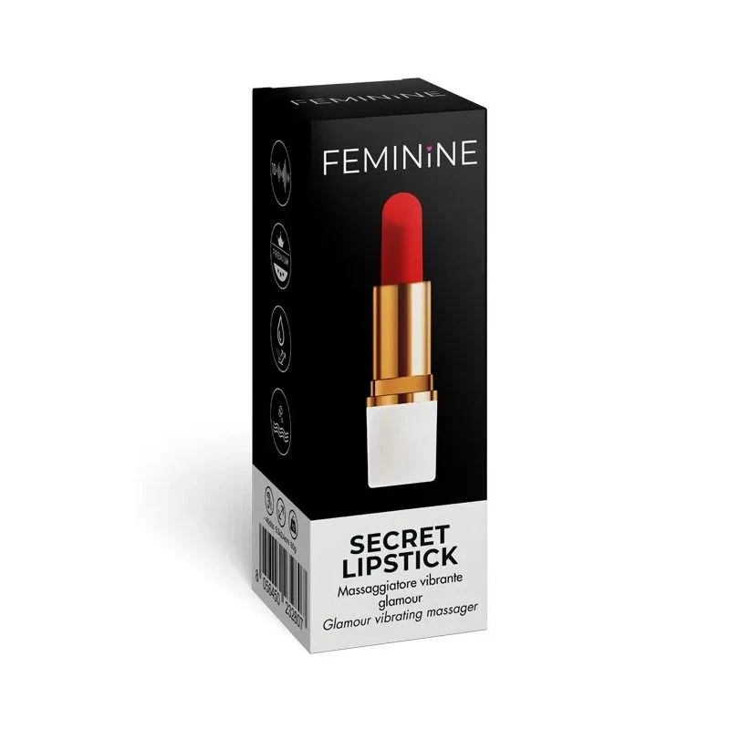 LR Wonder Company Feminine Secret Lipstick massaggiatore vibrante femminile 1 pezzo