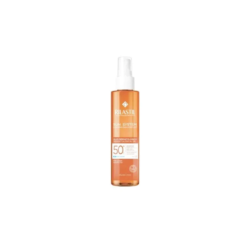 Rilastil Sun System SPF50+ olio dermatologico solare 200ml