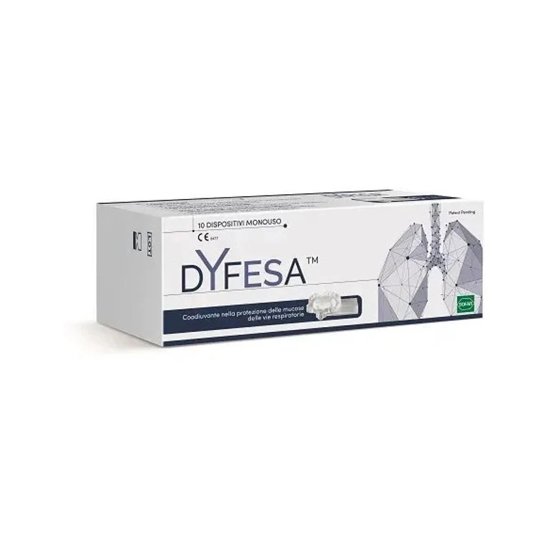 Dyfesa 10 Dispositivi Monouso Per Inalazione