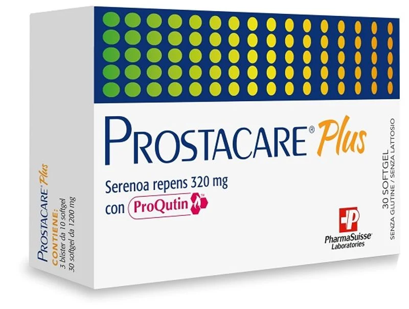 Prostacare Plus per la funzionalità della prostata 30 softgel