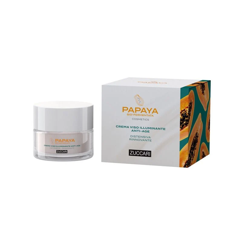 Zuccari Papaya Bio-Fermentanta Cosmetics crema viso illuminante anti-age 50ml