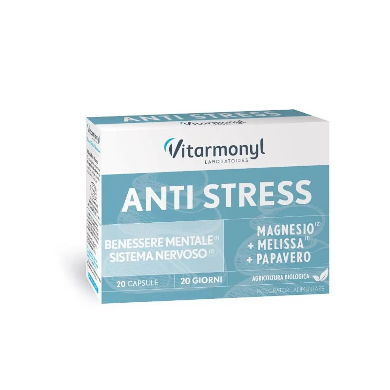 Vitarmonyl Antistress per il benessere mentale 20 capsule