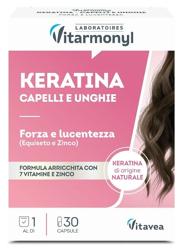 Vitarmonyl Keratina Capelli & Unghie 30 Capsule