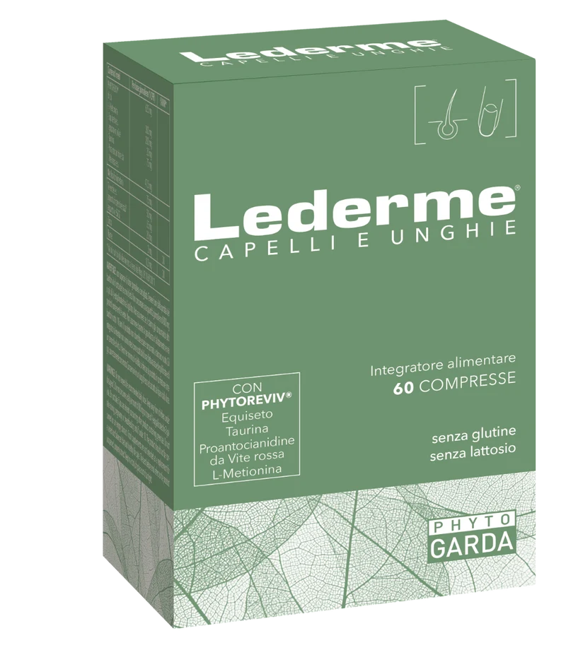 Lederme Capelli Unghie 60 Compresse