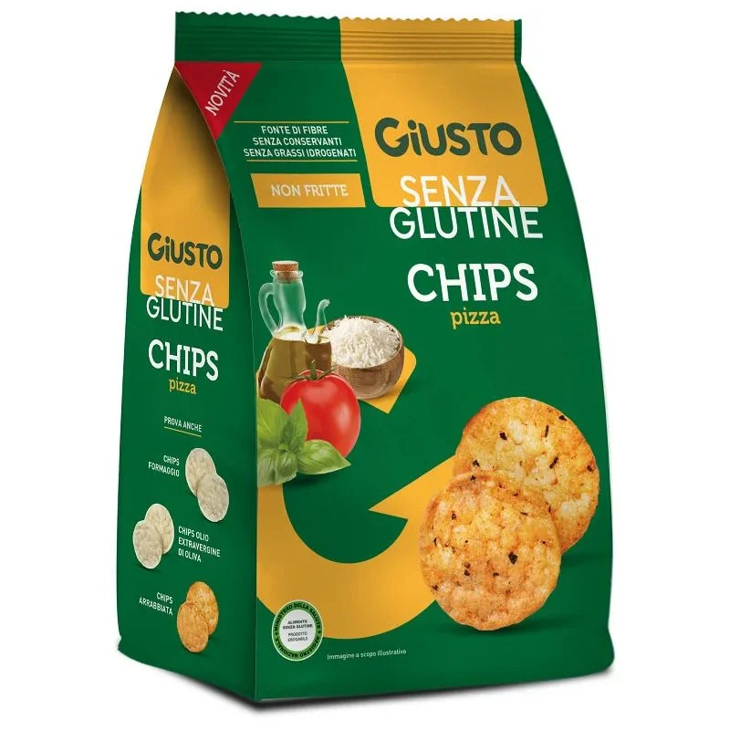 Giusto Senza Glutine Chips alla Pizza 40g