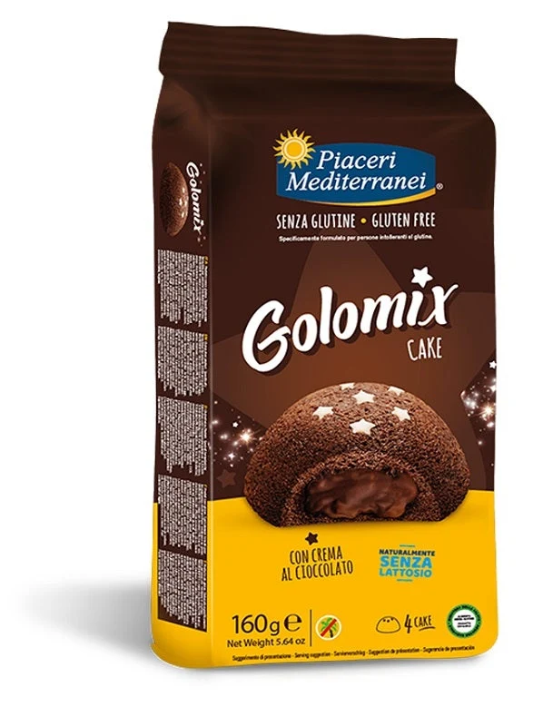 Piaceri Mediterranei Golomix Cake 4 Pezzi da 40 g