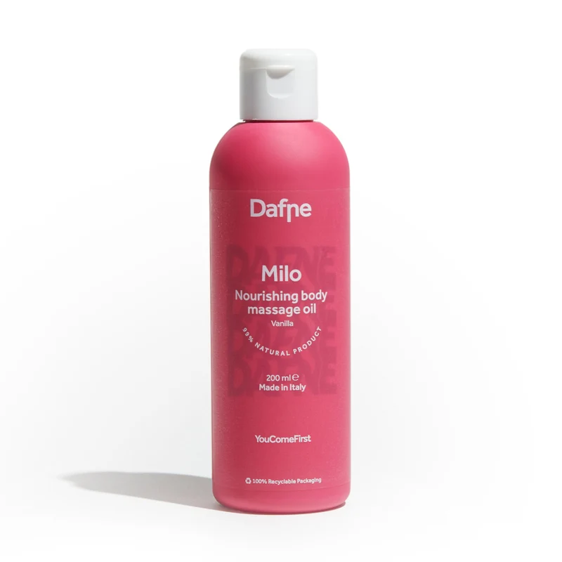 Dafne Olio Naturale Massaggi Corpo Vaniglia 200ml