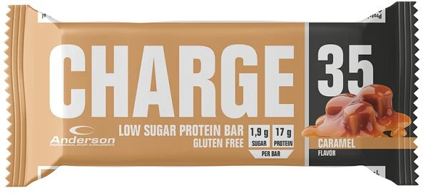 Anderson Charge 35 Barretta Proteica Caramello 50g
