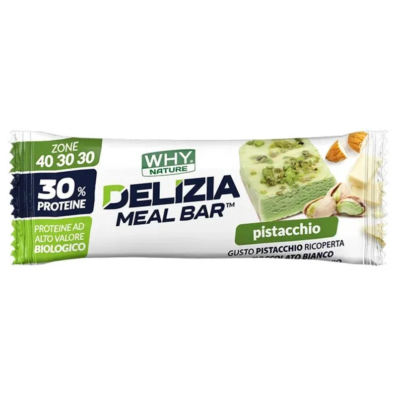 Whynature Delizia Meal Barretta Proteica Pistacchio 50g