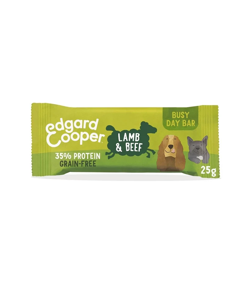 Edgard & Cooper Barretta Di Agnello E Manzo Senza Cereali Per Cani 25g