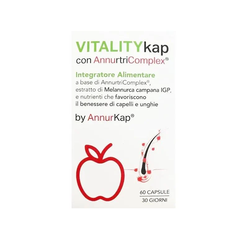 Vitalitykap per il benessere di capelli e unghie 60 capsule