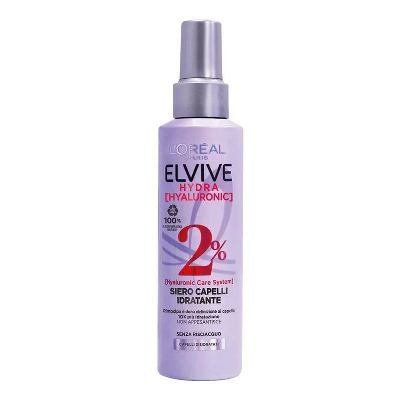 L'Oréal Paris Elvive Hydra Hyaluronic siero spray per capelli senza risciacquo 150ml