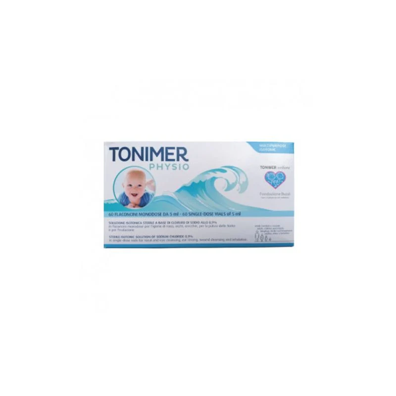 Tonimer Physio Monodose 60 Soluzione Nasale Flaconcini 60x5ml