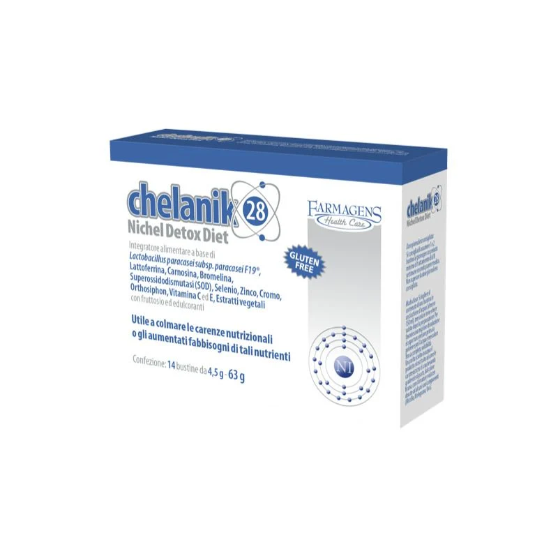 Chelanik 28 integratore alimentare 14 bustine
