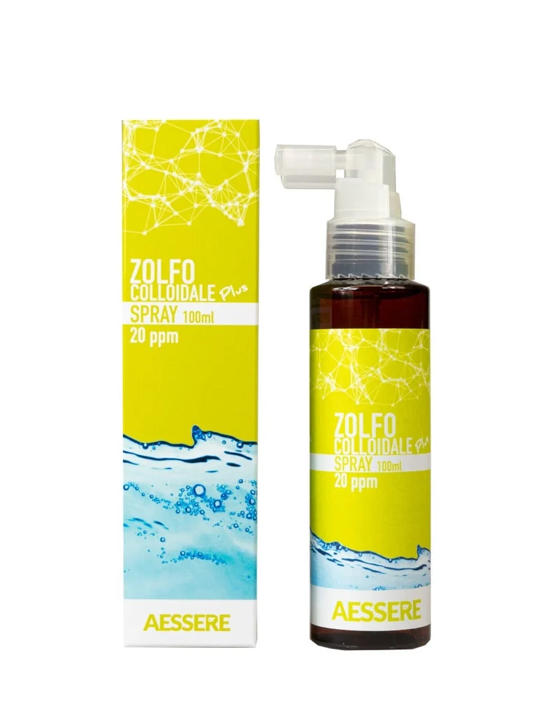 Zolfo Colloidale Plus Spray 20ppm 100ml