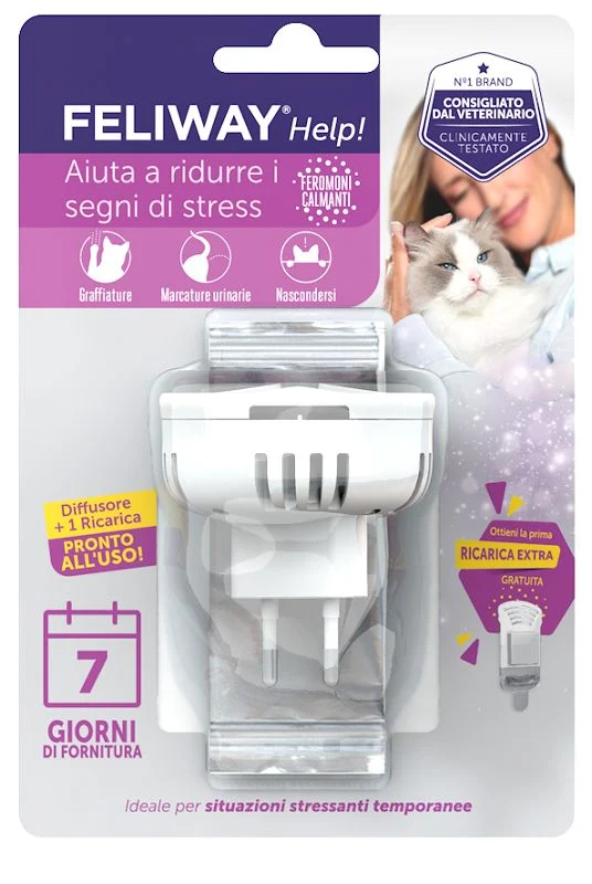 Feliway Help Diffusore Antistress Gatto + Ricarica