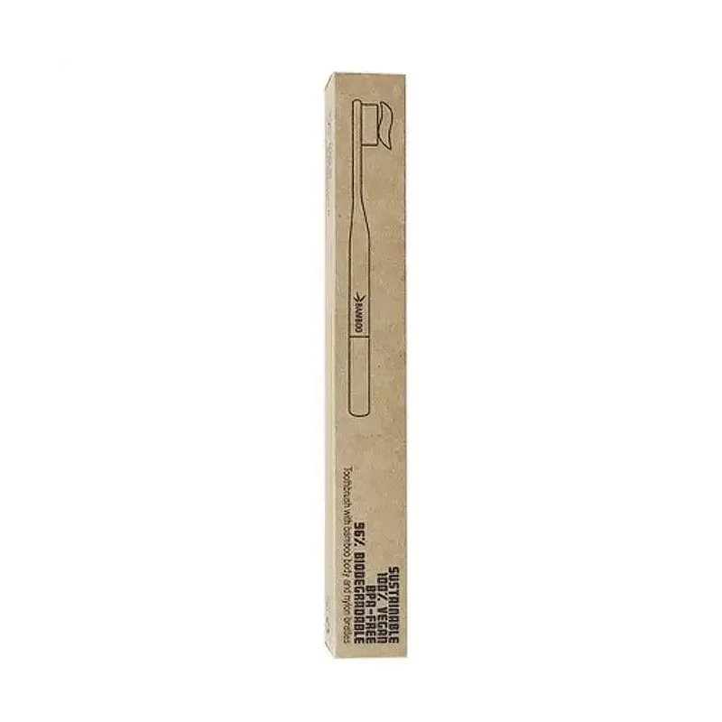 Mood Bamboo spazzolino da denti setole medie colore blu 1 pezzo