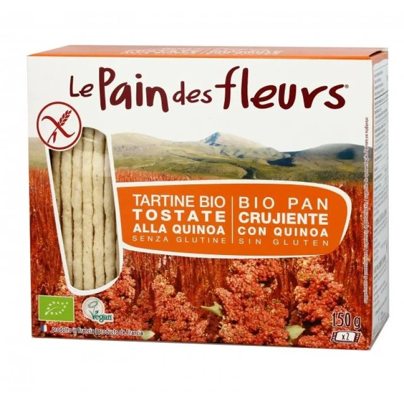 Le Pain Des Fleurs Tartine Tostate Alla Quinoa Biologiche 150g
