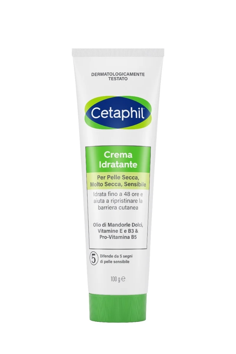 Cetaphil Crema Idratante Pelle Secca Viso e Corpo 100g