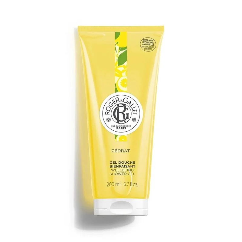 Roger & Gallet Cedrat gel doccia di benessere 200ml
