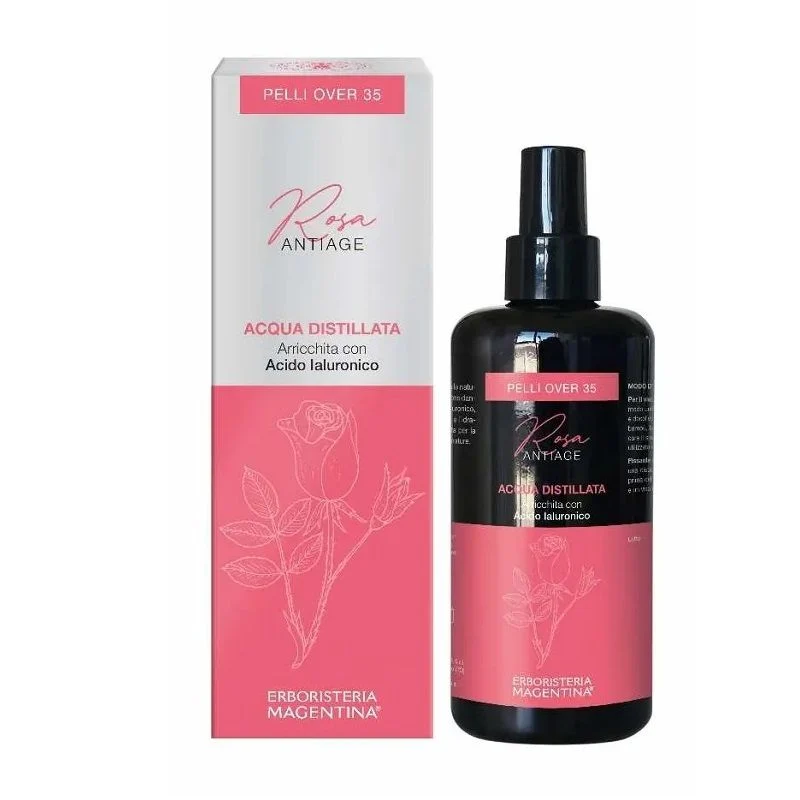 Erboristeria Magentina Rosa Antiage acqua distillata antiage 200ml