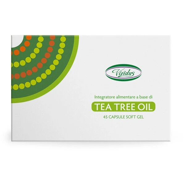 Vividus Tea Tree Oil per la funzionalità dell'apparato respiratorio 45 capsule