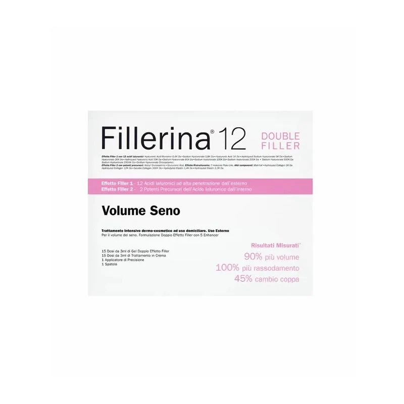 Fillerina 12 Double Filler Volume Seno Grado 3 trattamento intensivo 15 + 15 dosi