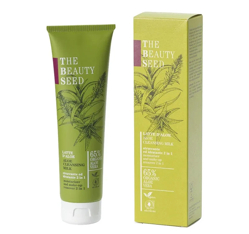 Bioearth The Beauty Seed latte d'aloe 2in1 struccante ed idratante 150ml