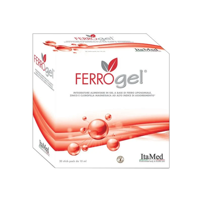 Itamed FerroGel integratore alimentare 30 stick
