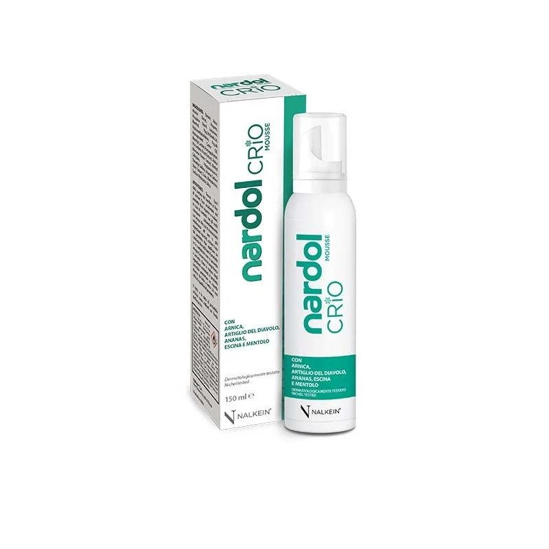 Nardol Crio mousse rinfrescante lenitiva 150ml