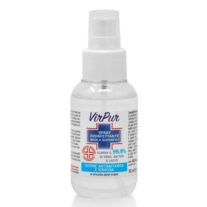 Virpur Spray Disinfettante Mani E Superfici 70ml