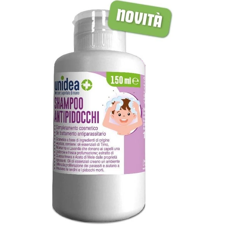 Unidea Shampoo Antipidocchi 150ml