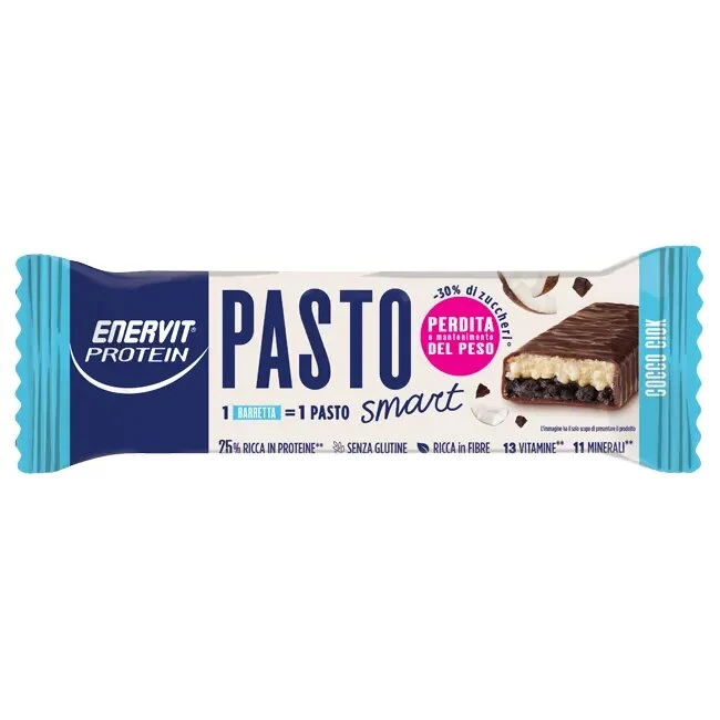 Enervit Protein Barretta Pasto Sostitutivo Cocco/Ciok 55g