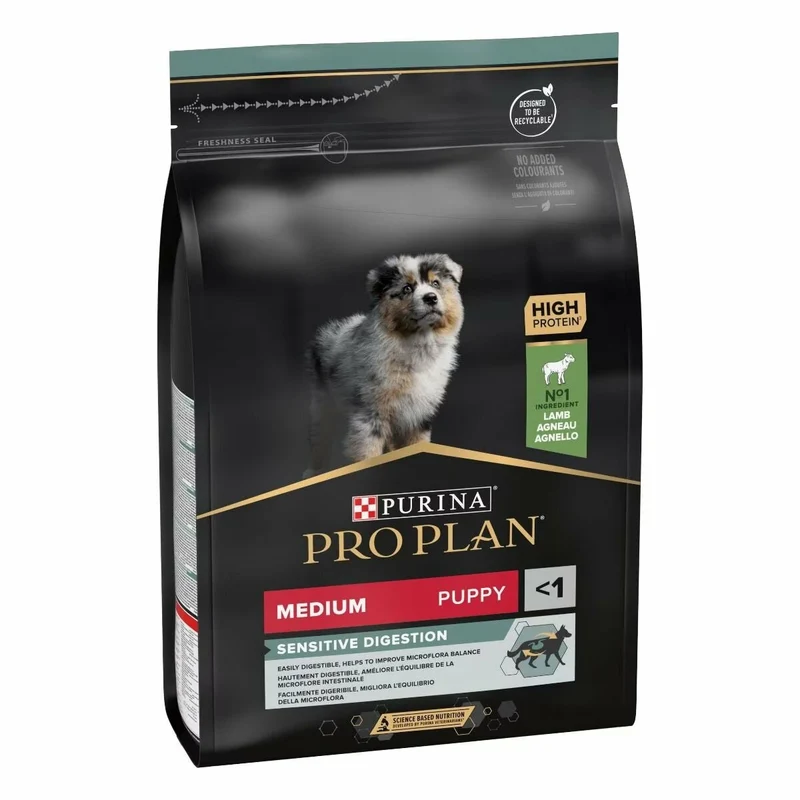 Purina Pro Plan Medium Puppy Sensitive Digestion Cibo Secco Con Agnello Per Cuccioli Taglia Media Sa