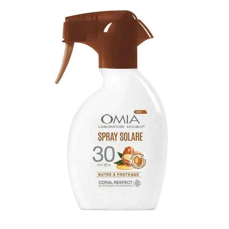 Omia Spray Solare Trigger SPF30 Argan del Marocco 200ml