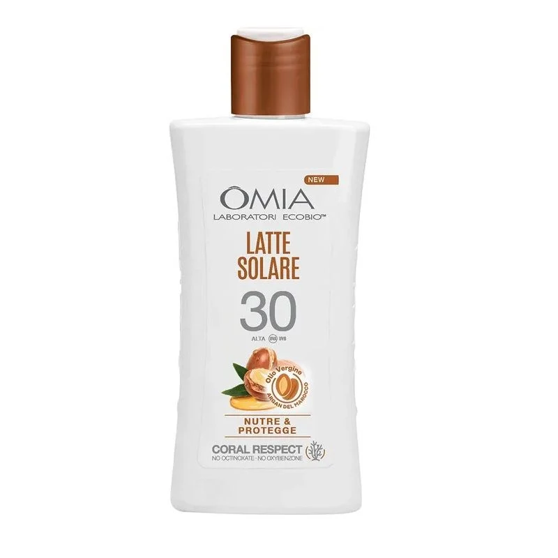 Omia Latte Solare SPF30 Argan del Marocco 200ml