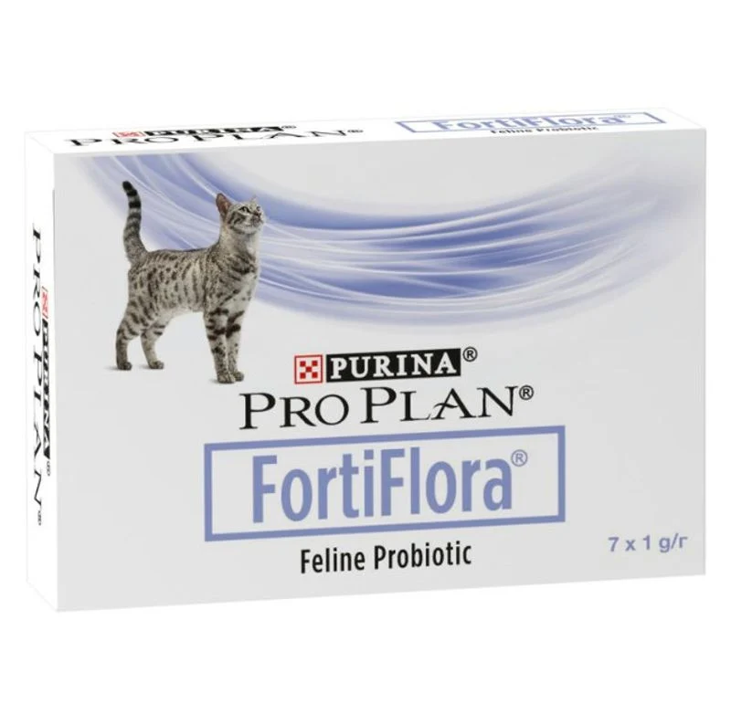 Pro Plan Veterinary Diets FortiFlora Alimento Complementare Per Gatti 7 Buste