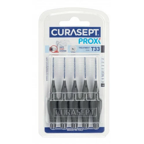 Curasept Proxi T33 Antracite 6 Pezzi