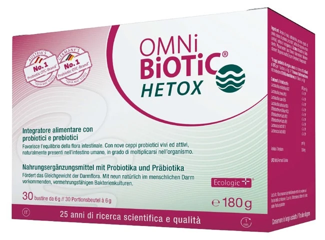 Omni Biotic Hetox 30 Bustine Da 6g