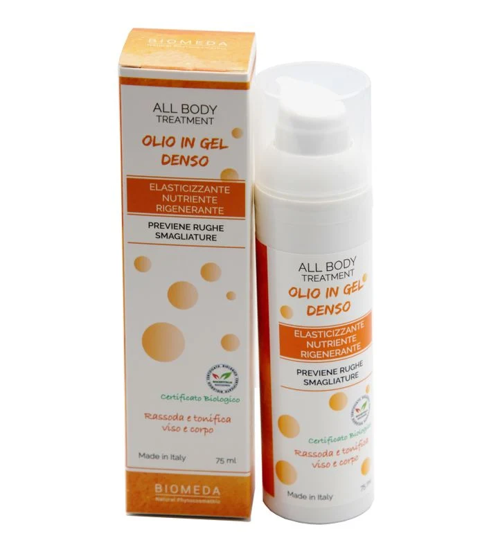Biomeda Olio Gel Denso Rassodante viso e corpo 75ml